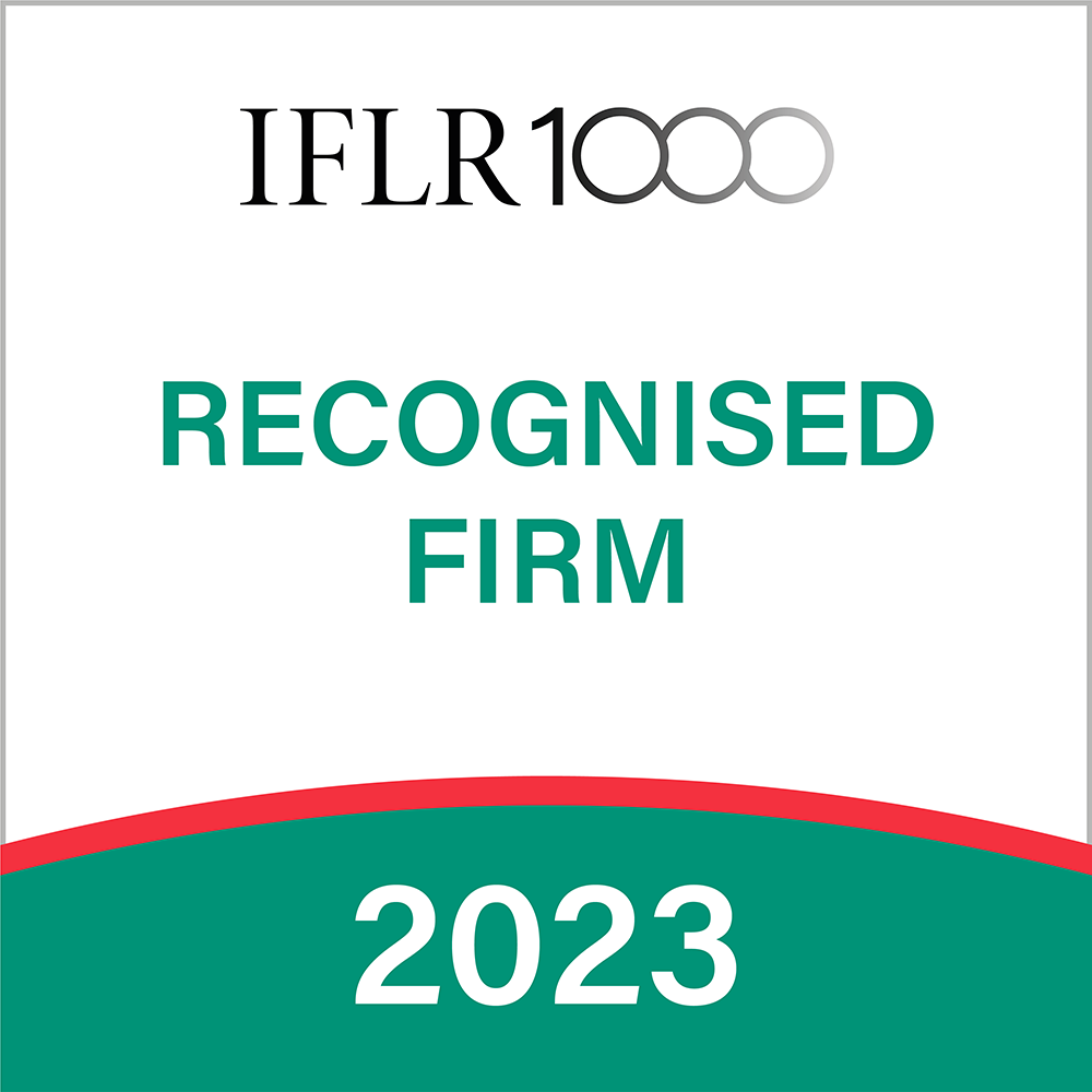 Willa Legal has been recognized as a "Notable Firm for Hedge Funds 2023" by IFLR1000