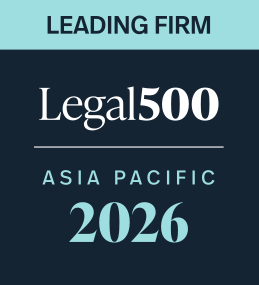 Leading Firm Legal500 Asia Pacific 2026